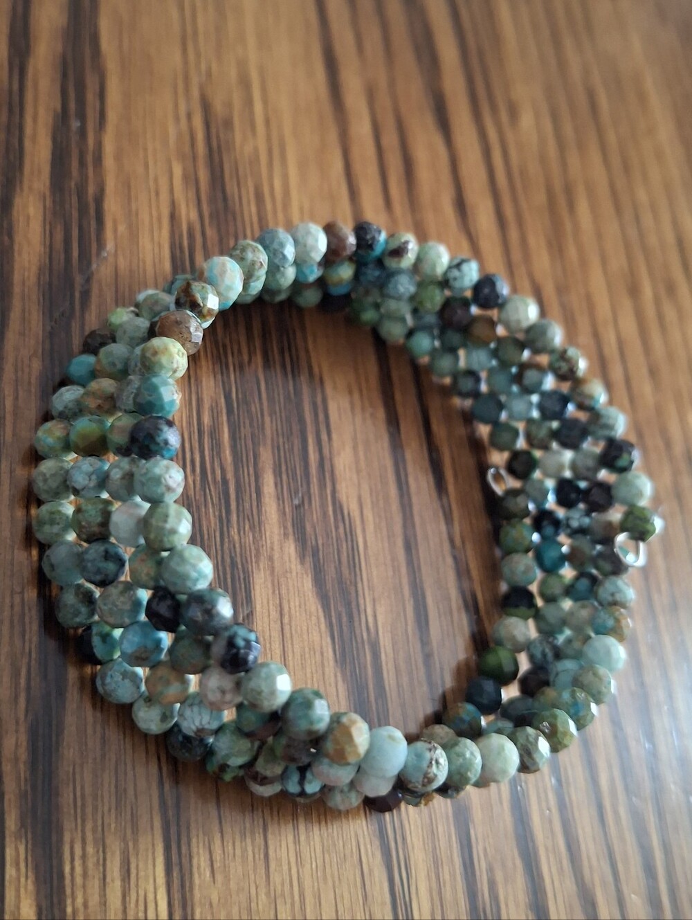 Hubei Turquoise Memory Wire Bracelet
